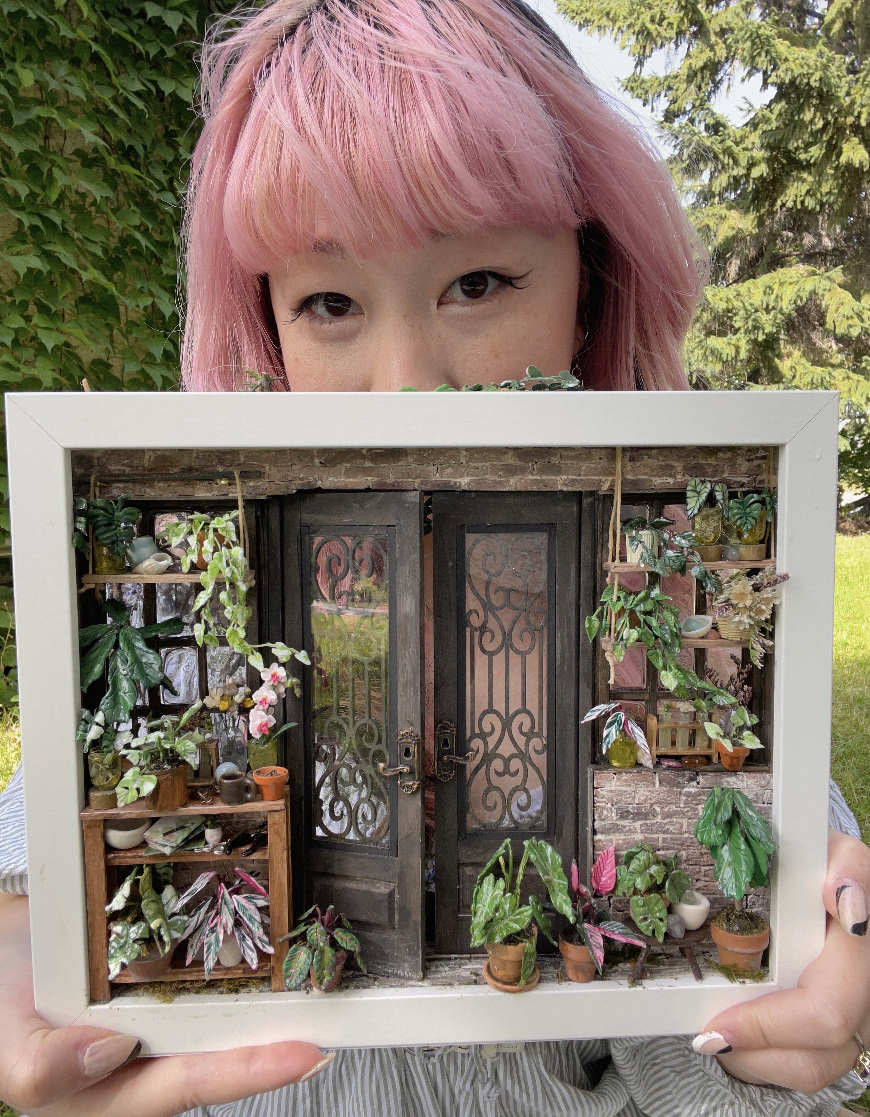 Gloria Joe Art Selfie