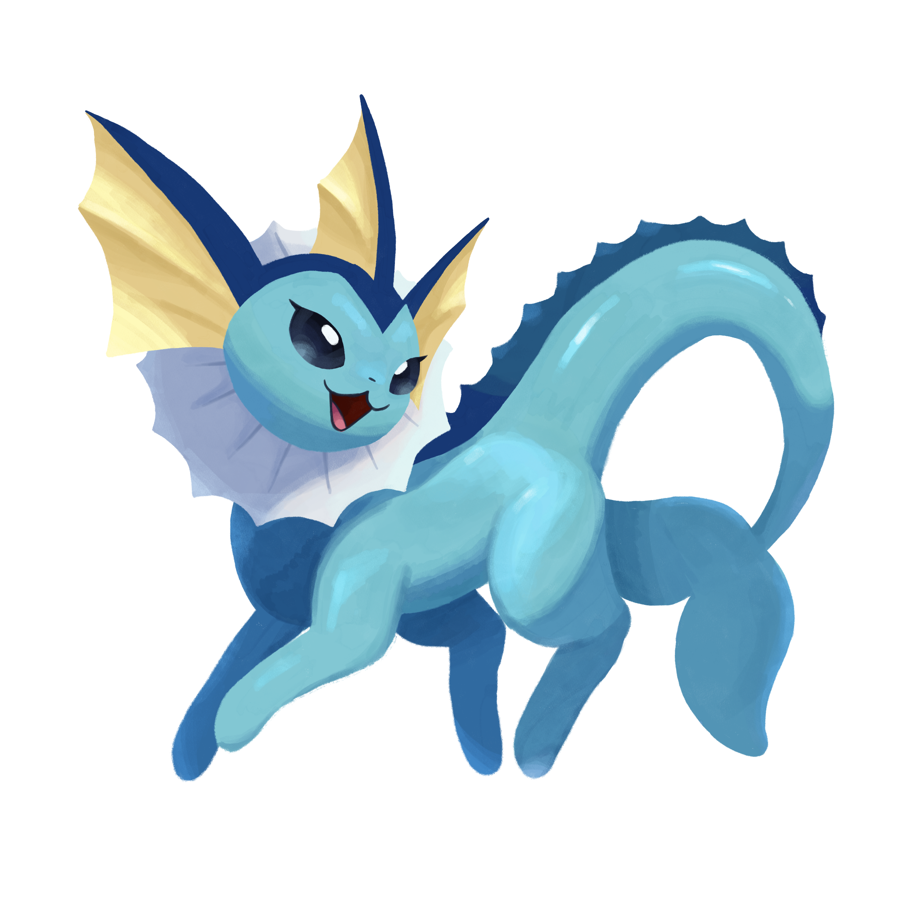 emysbrain Vaporeon sticker