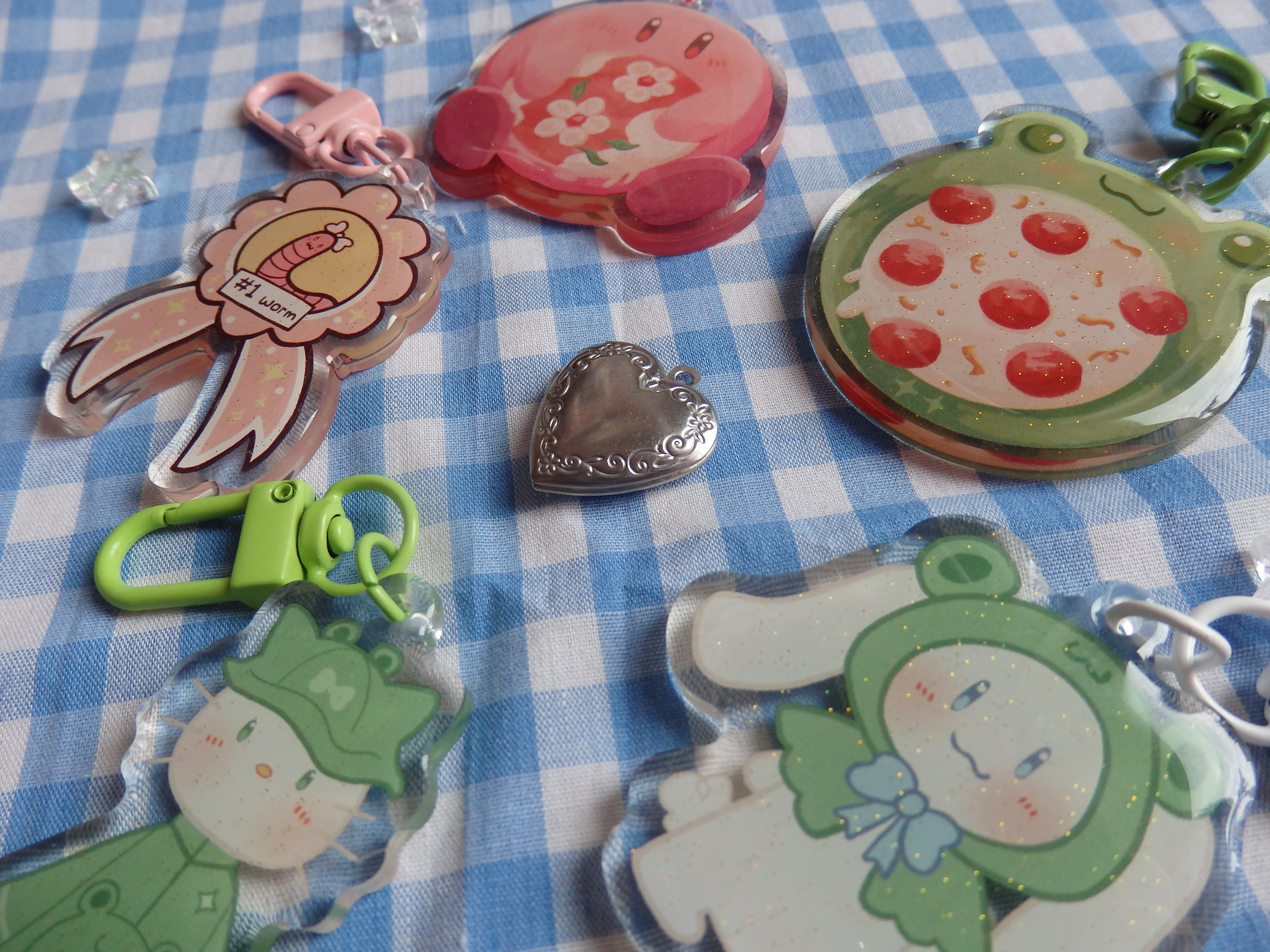 oxokat's silly lil keychains