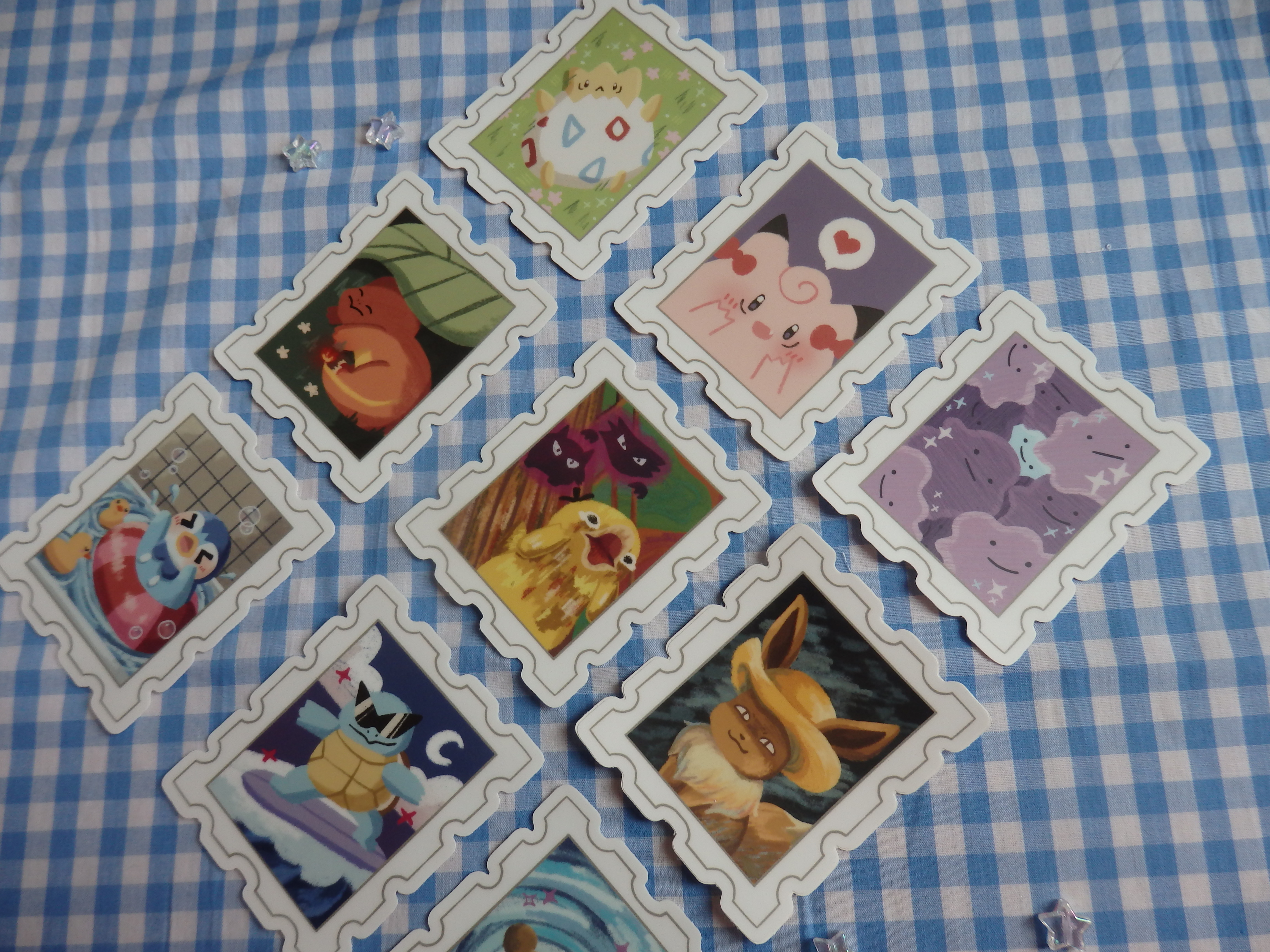 oxokat's pokemon stamp stickers